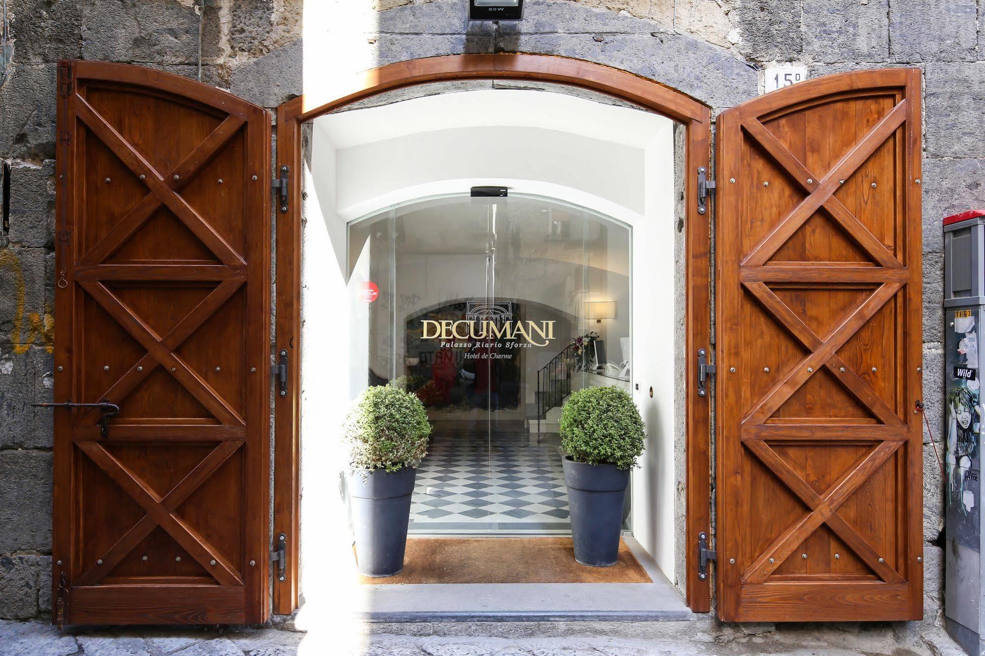 那不勒斯 Palazzo Riario Sforza酒店 外观 照片